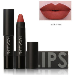 Focallure™ Matte Lipstick - #10 Auburn