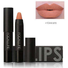 Focallure™ Matte Lipstick - #7 Coral Pink