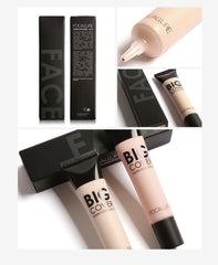 FOCALLURE Big Cover Liquid Concealer Moisturizing Oil-control Waterproof Contour Makeup Face Primer Face Cream