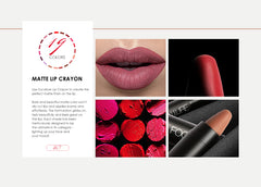 Focallure™ Matte Lipstick - #1 Cardinal