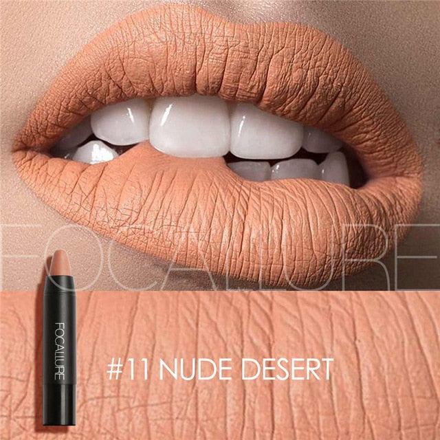 Focallure™ Matte Lipstick - #11 Nude Desert