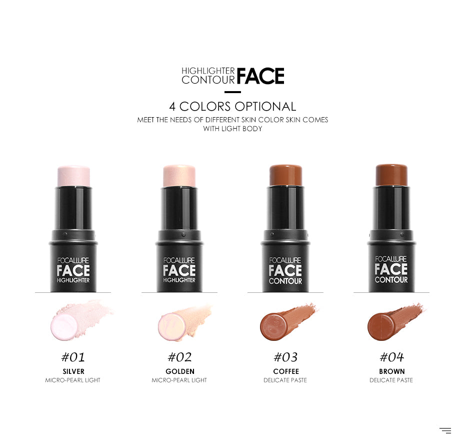 Focallure™ Contour Highlighter #3 COFFEE