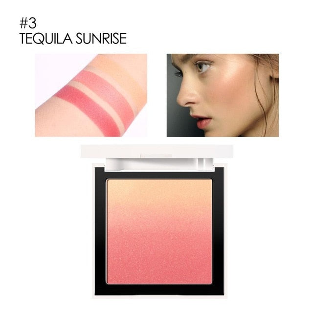 FOCALLURE SILKY POWDER OMBRE Blush #03 Tequila Sunrise