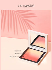 FOCALLURE SILKY POWDER OMBRE Blush #03 Tequila Sunrise