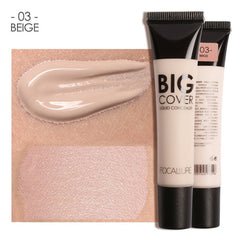 FOCALLURE Big Cover Liquid Concealer Moisturizing Oil-control Waterproof Contour Makeup Face Primer Face Cream